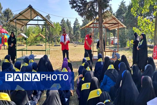 برگزاری پیش اردوی دختران در گیلان