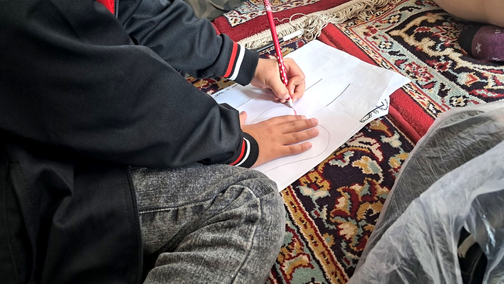 برپایی غرفه کودک در نمازجمعه کاشمر