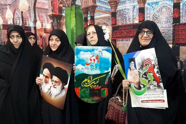 حماسه ۹ دی زنده است؛ ورامینی‌ها بار دیگر با ولایت، پیمان بستند