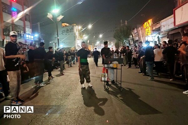 مراسم تاسوعای حسینی در شهرستان قدس