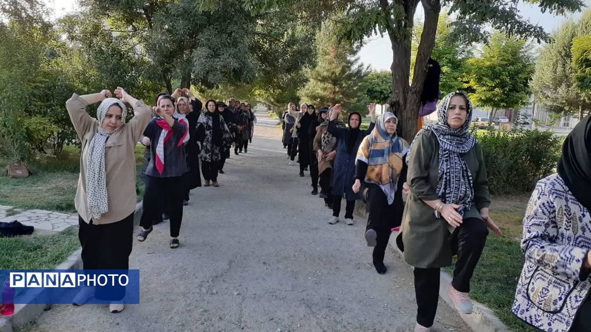 صبح‌های دورود با شور ورزش بانوان آغاز می‌شود