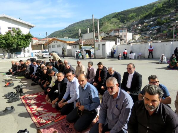 نماز عید فطر در سوادکوه 