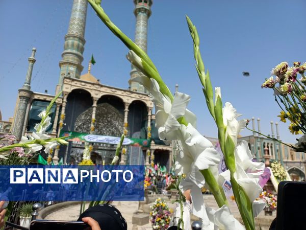 کاروان نمادین سالروز ورود حضرت معصومه(س) به قم 