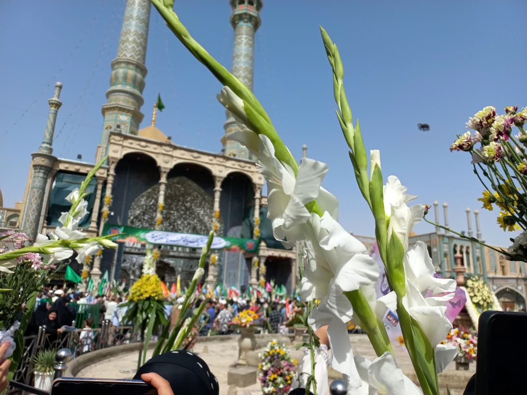 کاروان نمادین سالروز ورود حضرت معصومه(س) به قم 