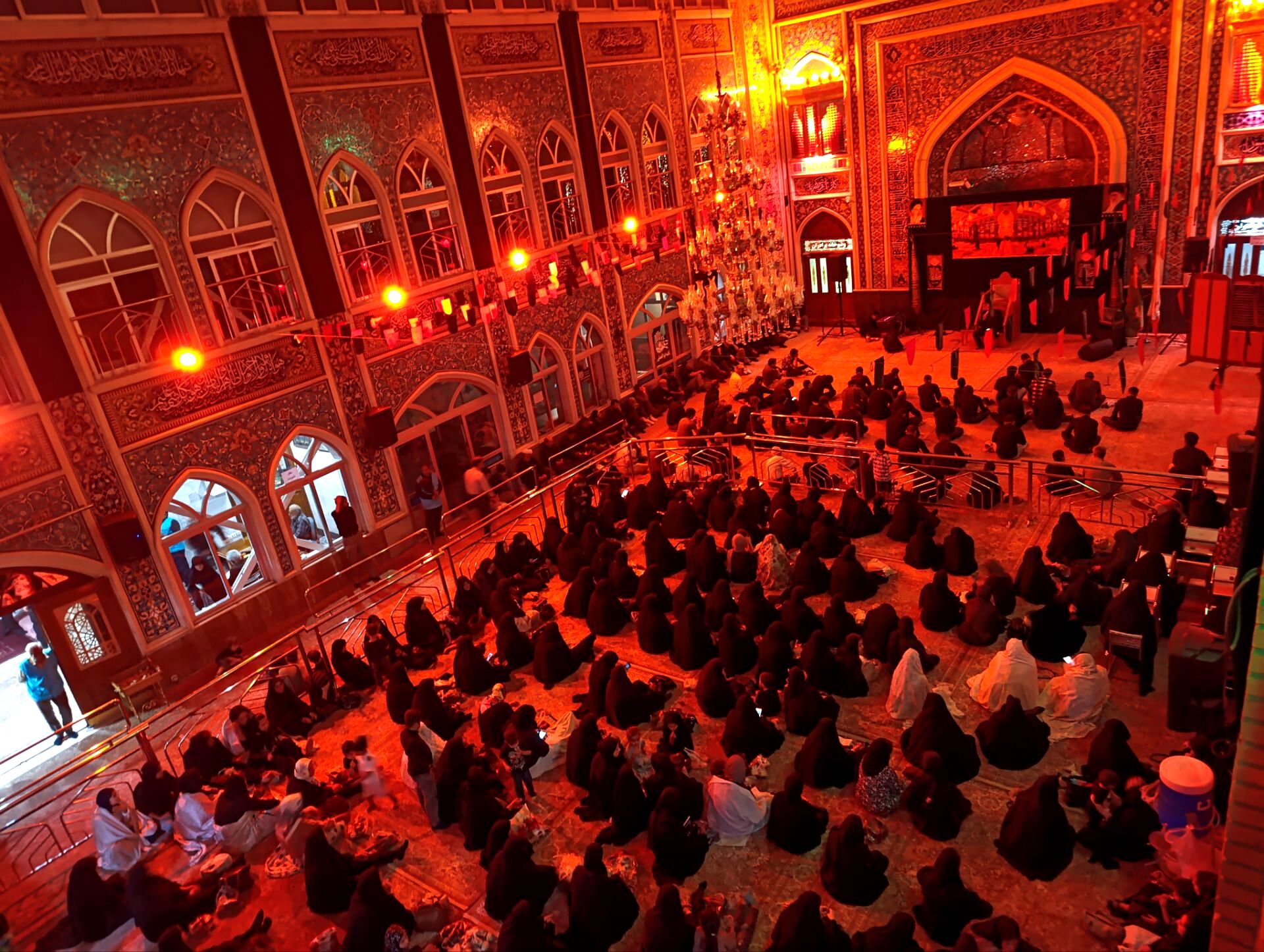 مراسم عزاداری ابا عبدالله الحسین (ع) در نیشابور