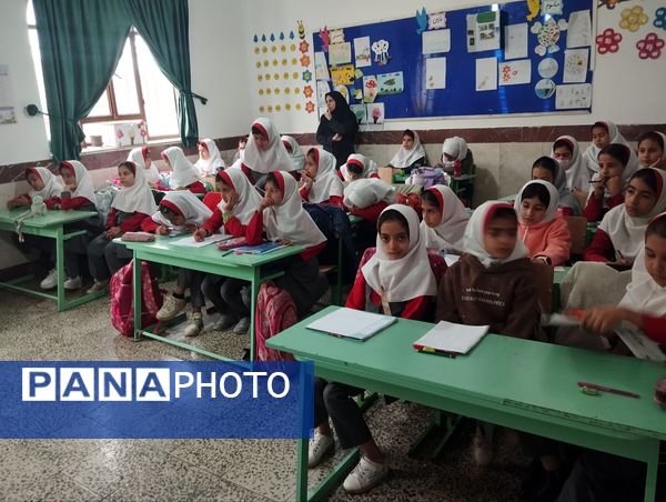 طرح کالک‌نویسی کانون یاران در مدرسه پیامبر اعظم آشخانه