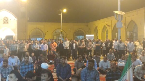 تجمع مردم نیشابور برای محکومیت حملات آمریکا و رژیم صهیونسیتی به تاسیسات هسته ای ایران 