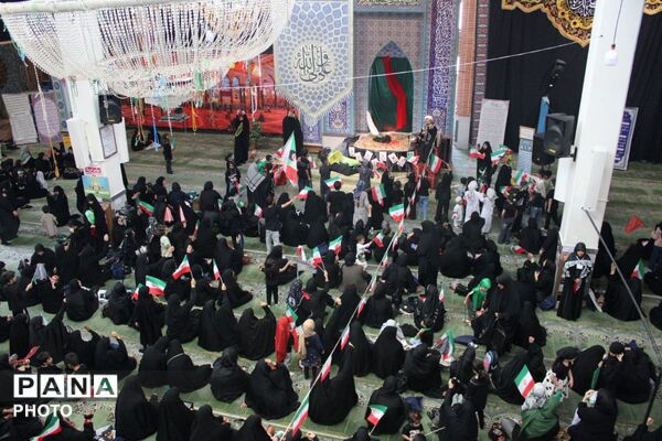 مراسم شیرخوارگان حسینی در منطقه پردیس