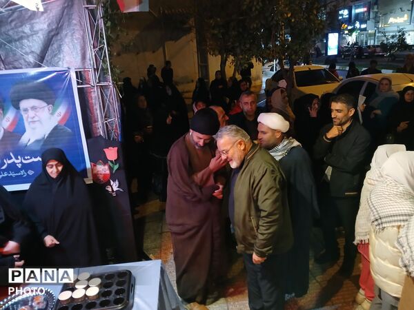 نهمین شب از خدمت‌رسانی اداره آموزش و پرورش کردکوی قالب موکب مردمی