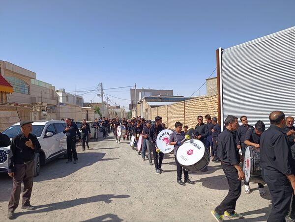 عزاداری هم نوا با علمدار کربلا 