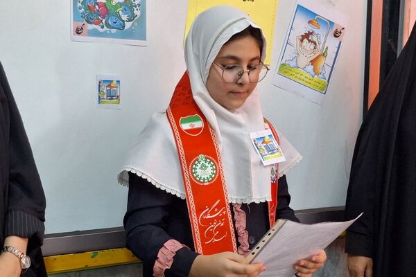  افتتاحیه‌ پایگاه تابستانی و برگزاری طرح حامی در مدرسه هدی ۱