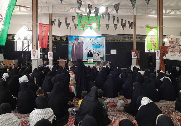 اجتماع زینبیون در زاوه
