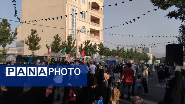 حضور پرشور محلاتی‌ها در غدیر حماسی