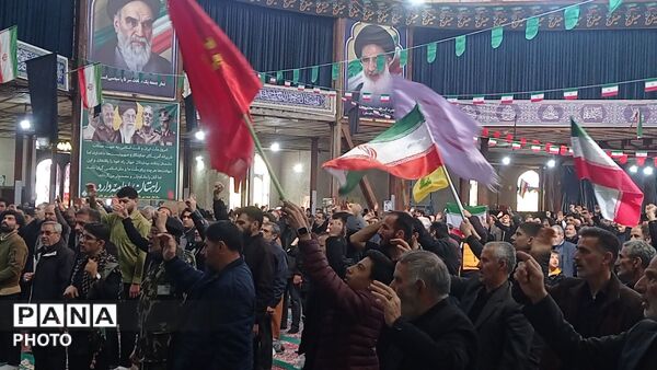 مراسم بزرگداشت شهید امت، شهید امام خامنه ای(ره) در ملایر 
