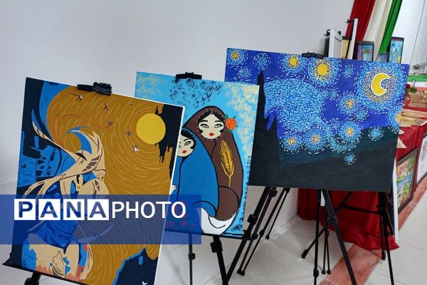 نمایشگاه دهه فجر اداره آموزش و پرورش رباط‌کریم