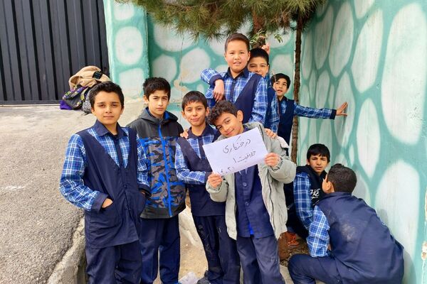 گرامیداشت روز درختکاری در دبستان امام حسن مجتبی(ع) رودهن 