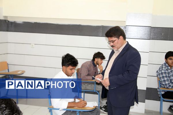 امتحانات نهایی خرداد ماه پایه دوازدهم و ترمیم نمره شهرستان بهبهان