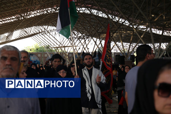 پیاده‌روی جاماندگان اربعین حسینی در تبریز