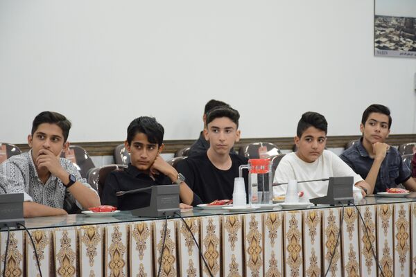 تجلیل از دانش‌آموز خبرنگاران پانا شهرستان نایین 