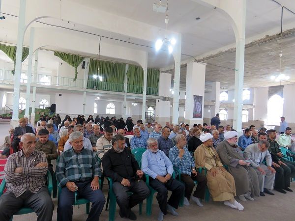همایش سیاسی و بصیرتی بسیجیان شهر درق 
