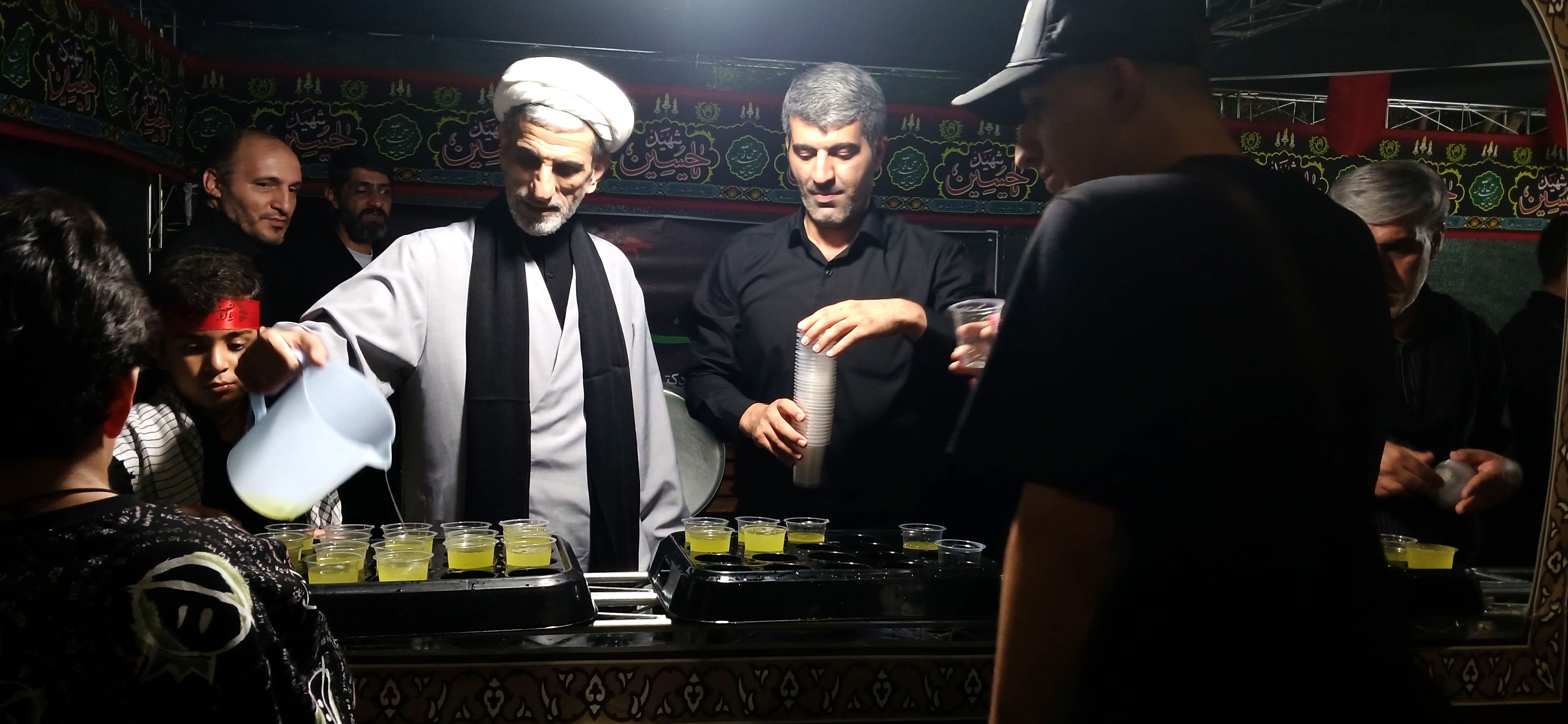 شب هفتم محرم در کنار شهدای اصفهان
