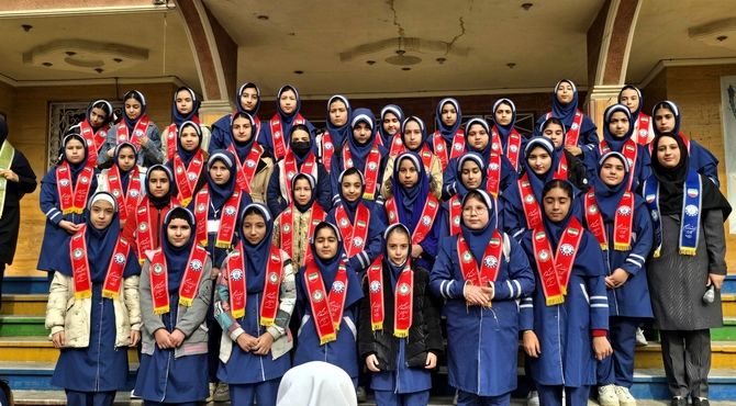 آغاز فعالیت پیشتازان مدرسه وثوقی‌فرد نظرآباد