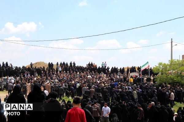 تشییع شهید وطن «مبین مولایی»