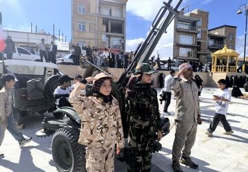 مراسم جان فدا برای ایران امام رضایی در شهرستان چرداول برگزار شد 