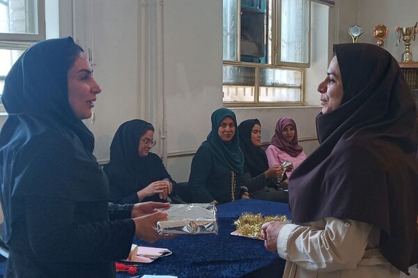 گرامیداشت هفته تربیت‌بدنی در دبیرستان شهدای محراب شهرستان قرچک 