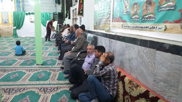 حضور امام جمعه تربت حیدریه در جشن اهالی سربالا