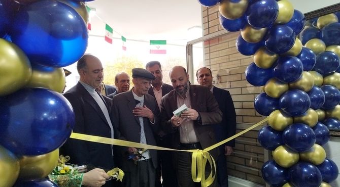 افتتاح هنرستان۱۲ کلاسه دخترانه شالباف و تقدیر از حاج علی شالباف