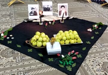 محفل انس با قرآن در مدرسه‌ نمونه خدیجه‌الکبری(س)