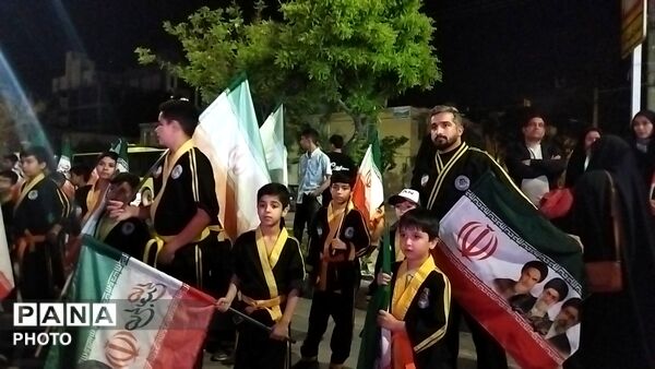بیعت ورزشکاران  نیشابوری با رهبر انقلاب-۱