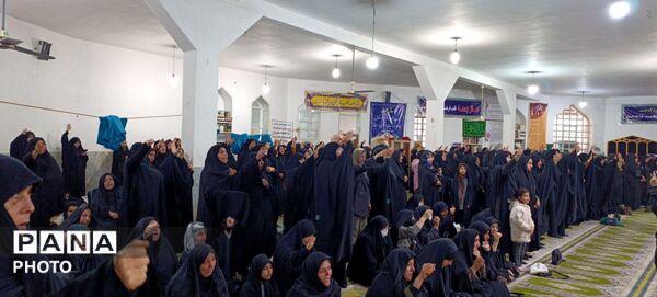 حضور در شور مردم شهرستان سملقان در پی شهادت رهبر معظم انقلاب اسلامی
