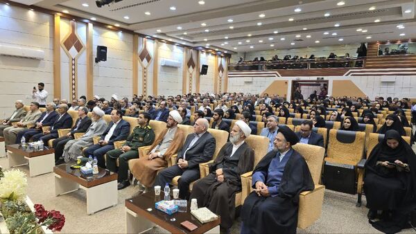 مراسم تکریم مدیر پیشین آموزش و پرورش شهرستان گناباد