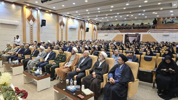 مراسم تکریم مدیر پیشین آموزش و پرورش شهرستان گناباد