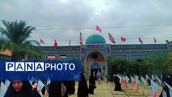 اعزام دانش‌آموزان جزیره هرمز به اردوی راهیان نور