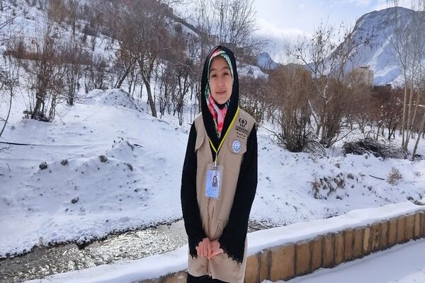 بارش اولین برف پاییزی آذر ماه  ۱۴۰۳ در شهر زیبای بار