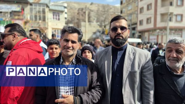 حضور پرشور مردم سپیدان در راهپیمایی ۲۲ بهمن