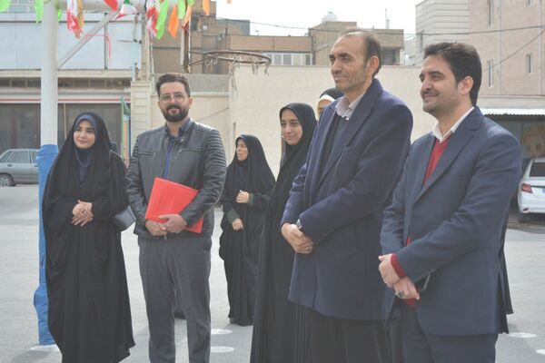 افتتاحیه طرح  «ایرانمون» در مدرسه شهدای گمنام بهارستان‌دو
