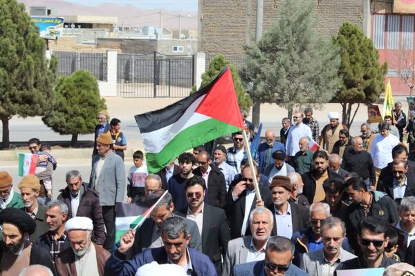راهپیمایی روزجهانی قدس در شهر درق