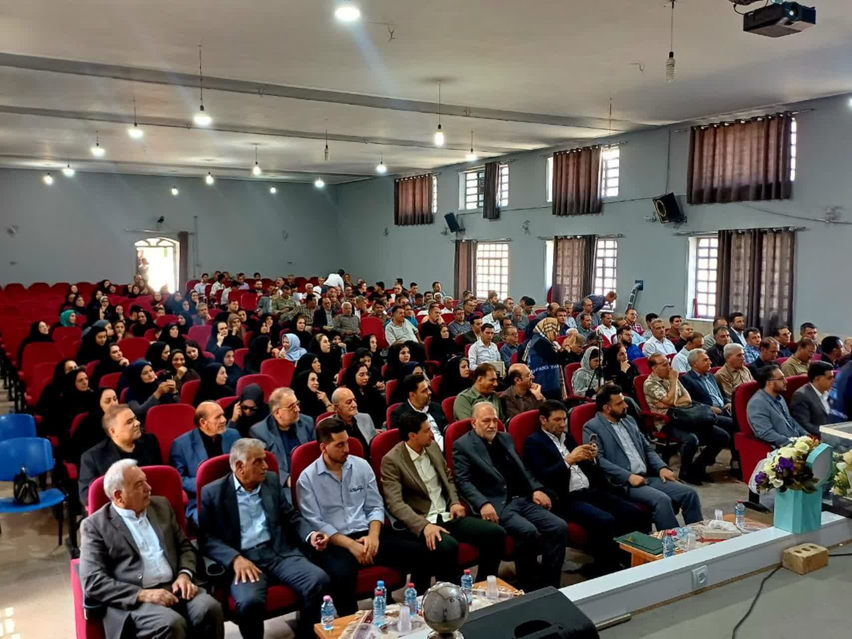 آیین تودیع و معارفه سرپرست آموزش و پرورش زرقان