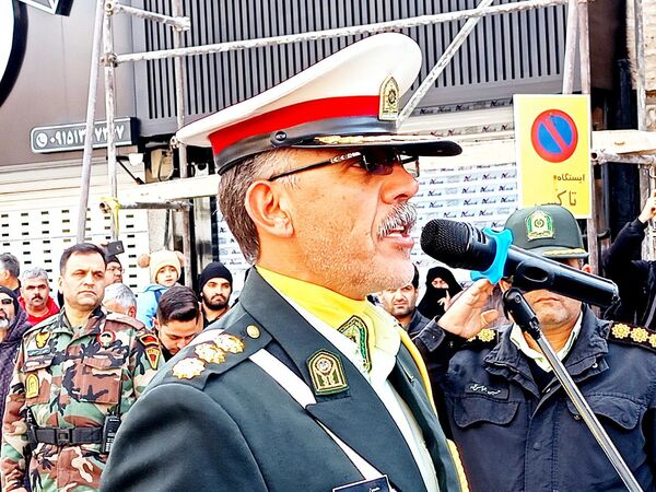تشییع با شکوه شهید جوادحسن زاده شهید مرزبانی فراجا