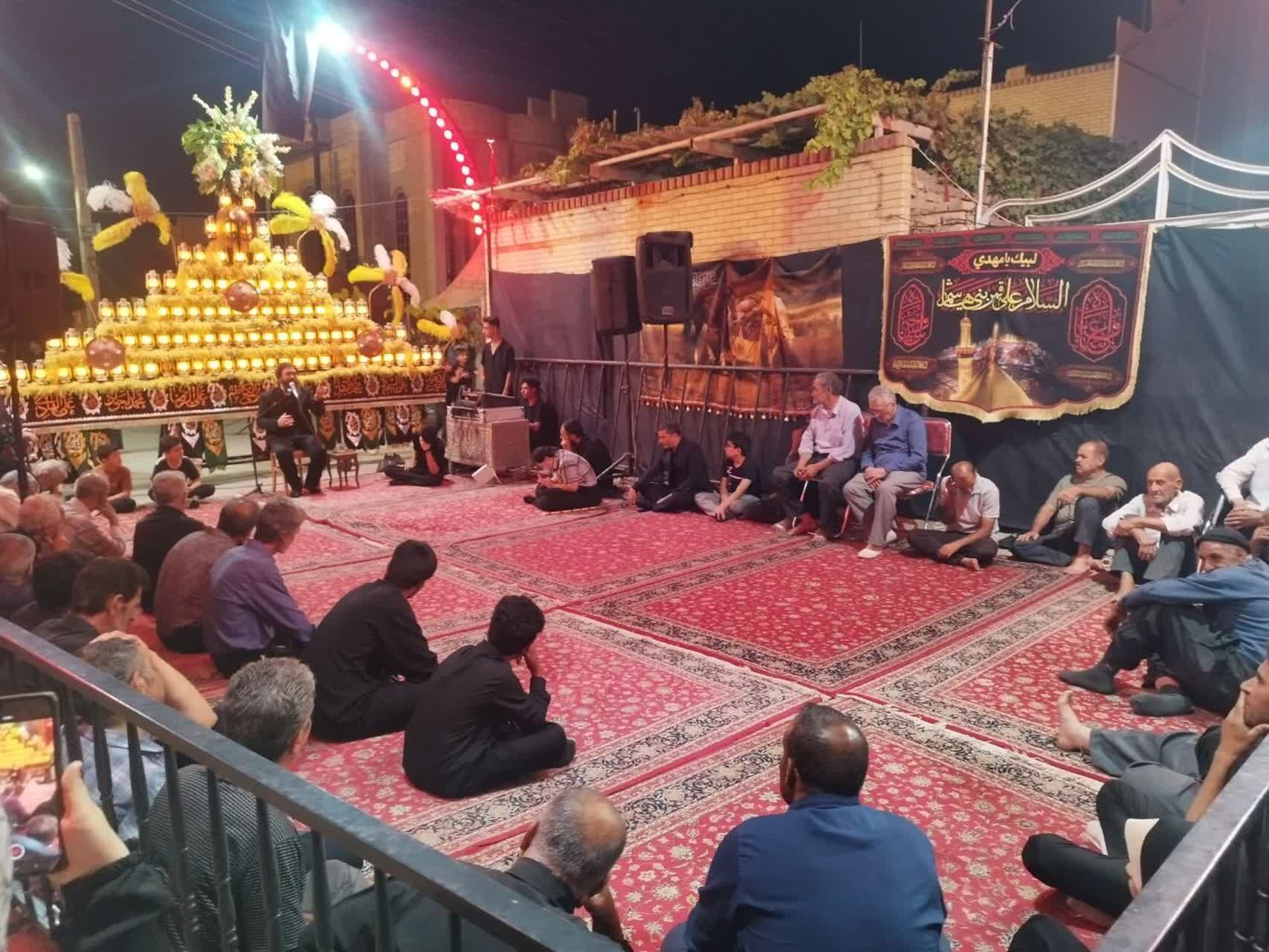 سه شب عزاداری به عشق امام حسین (ع) در اردکان