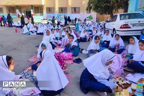 صبحانه سالم،زنگ آغاز نشاط و یادگیری در مدرسه شهید معظم