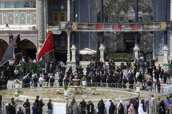 عزاداری اربعین سیدالشهدا(ع) در حرم حضرت معصومه(س)