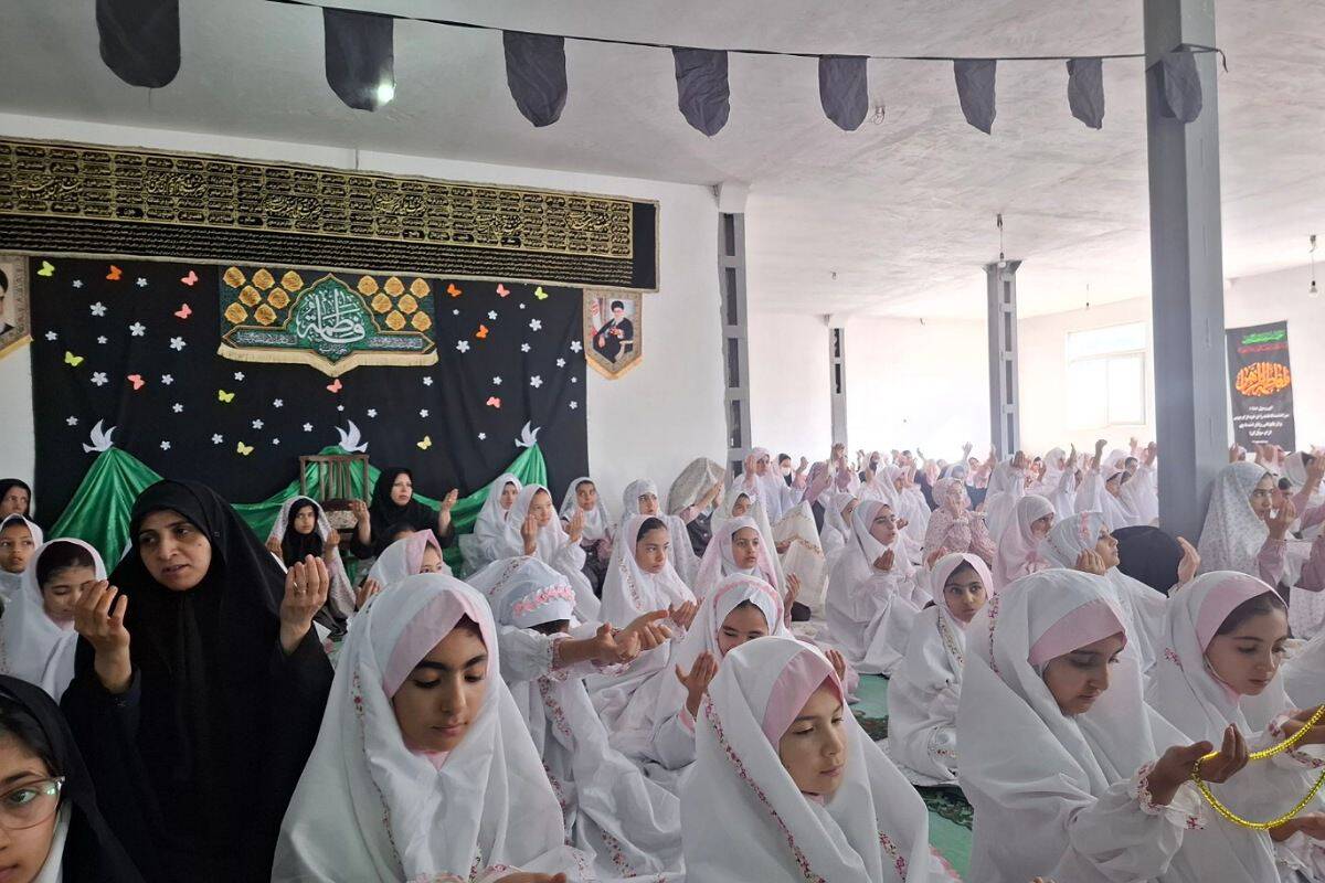 مراسم عزاداری نوگلان فاطمی در فیروزکوه