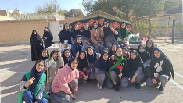 برگزاری موکب ایّام فاطمه(س) در دبیرستان حضرت ابوالفضل(ع)