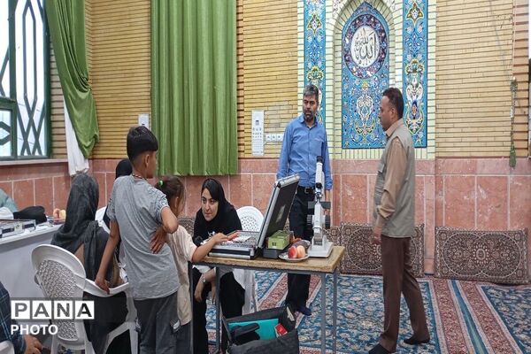 اولین روز از حضور تیم پزشکی اثر در شهر بار نیشابور