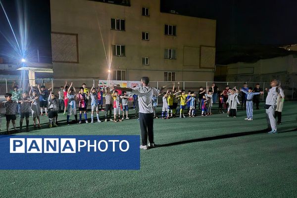 برگزاری طرح «میدان پویا» در مدرسه شهید همدانی پردیس 